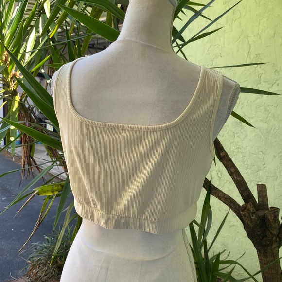 Urban Outfitters Cream Bralette Crop Top - Picture 4 of 4